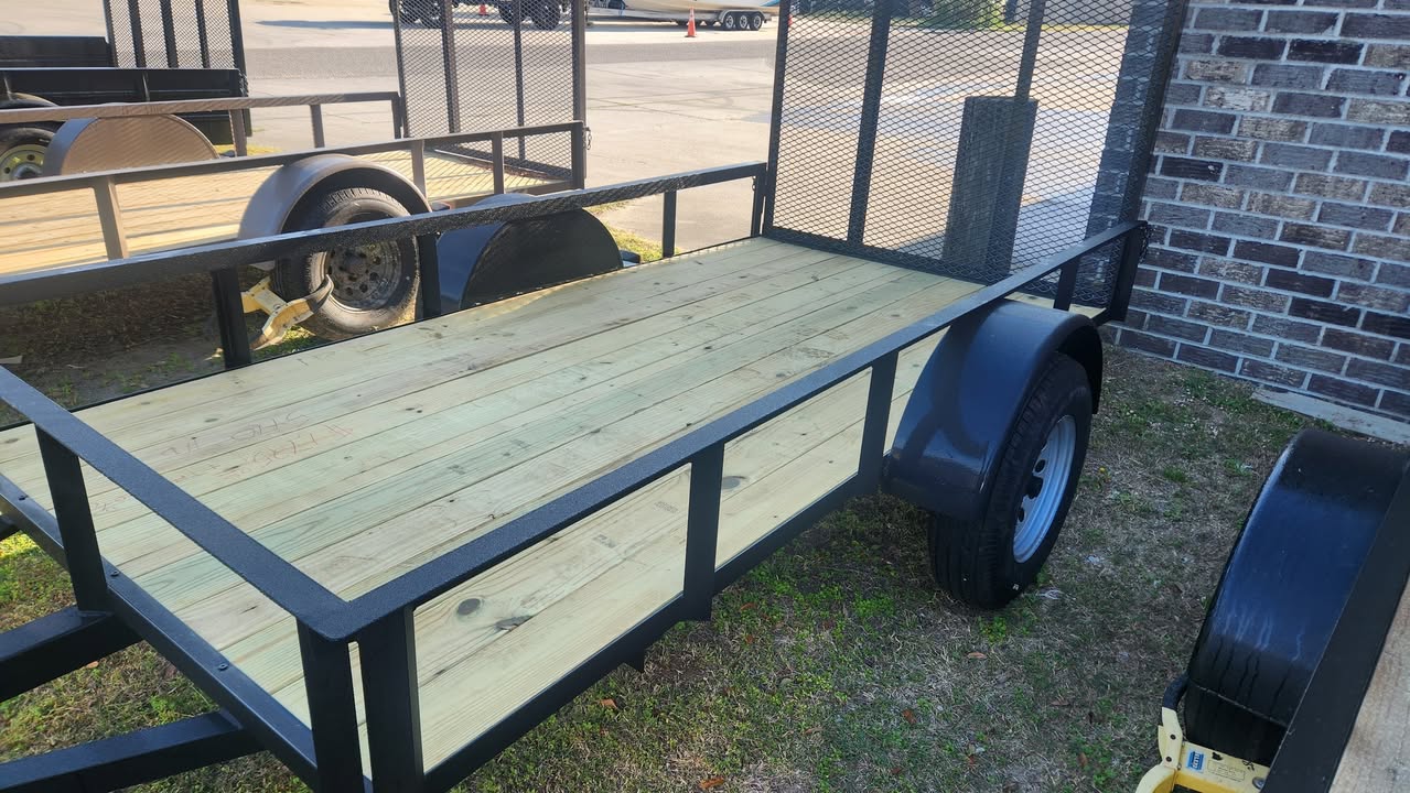 Landscape / Golf Cart Trailer 5x10 - Thumbnail 2