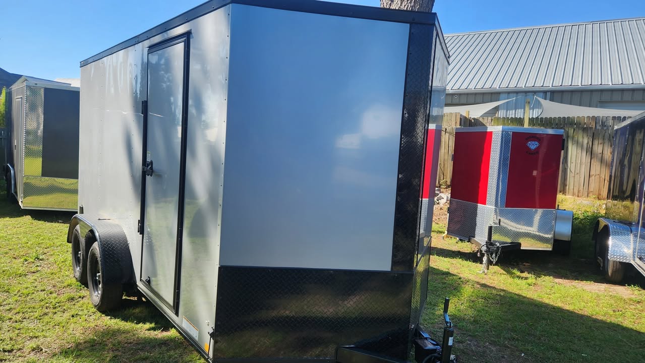 Cargo Enclosed Trailer 7x14 - Enclosed For Sale