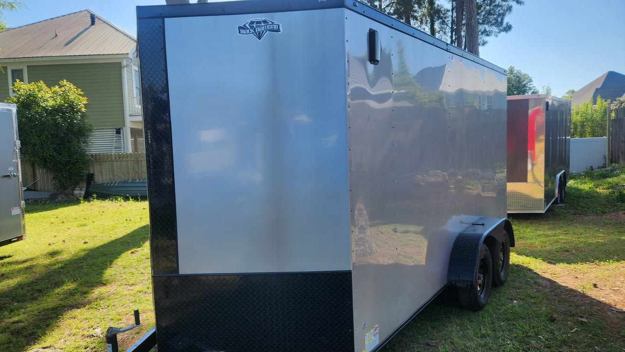 Cargo Enclosed Trailer 7x14 - Thumbnail 2