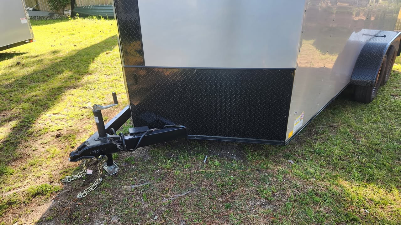 Cargo Enclosed Trailer 7x14 - Thumbnail 3