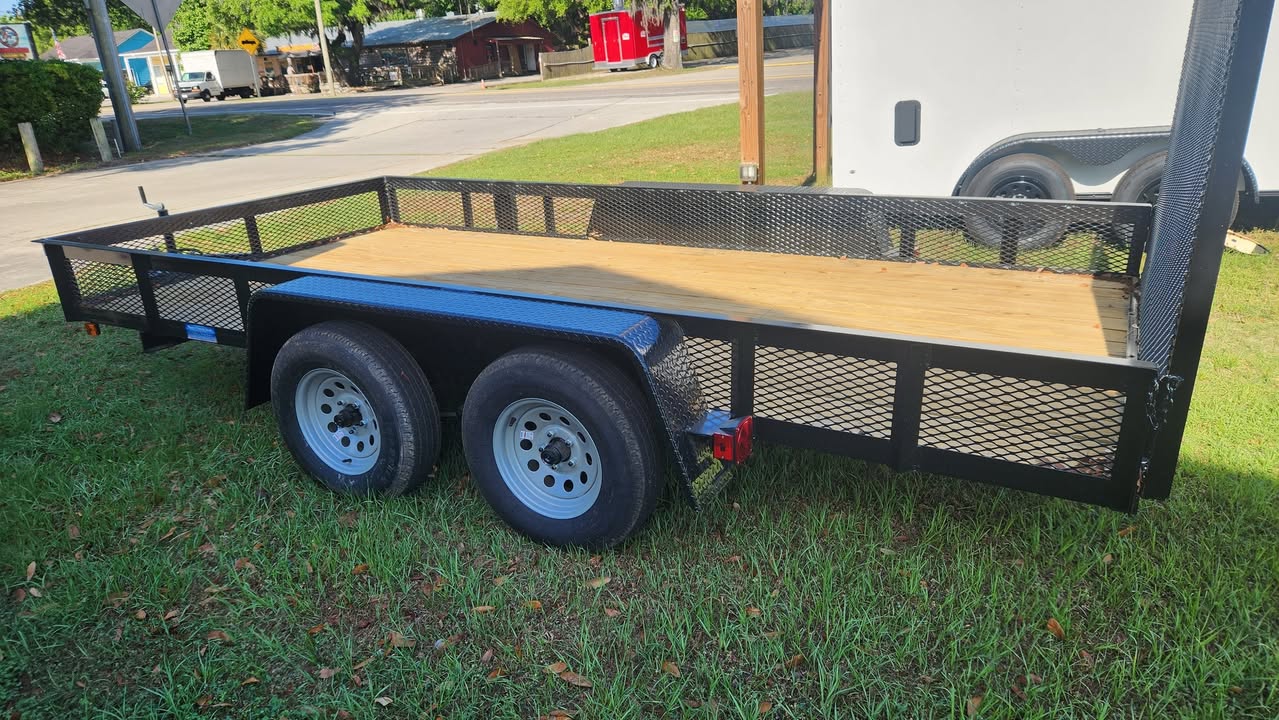 Landscape/Utility Trailer 7x14 - Thumbnail 2