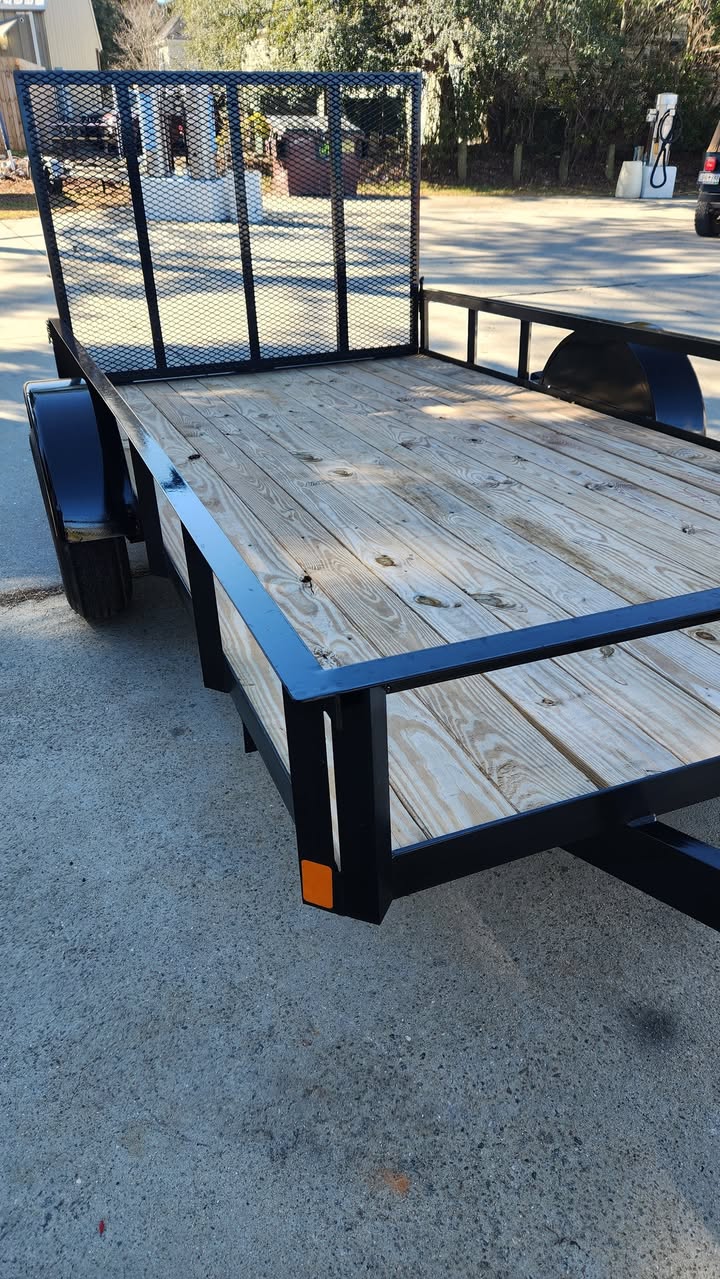 72x12 sa Landscape Utility Trailer