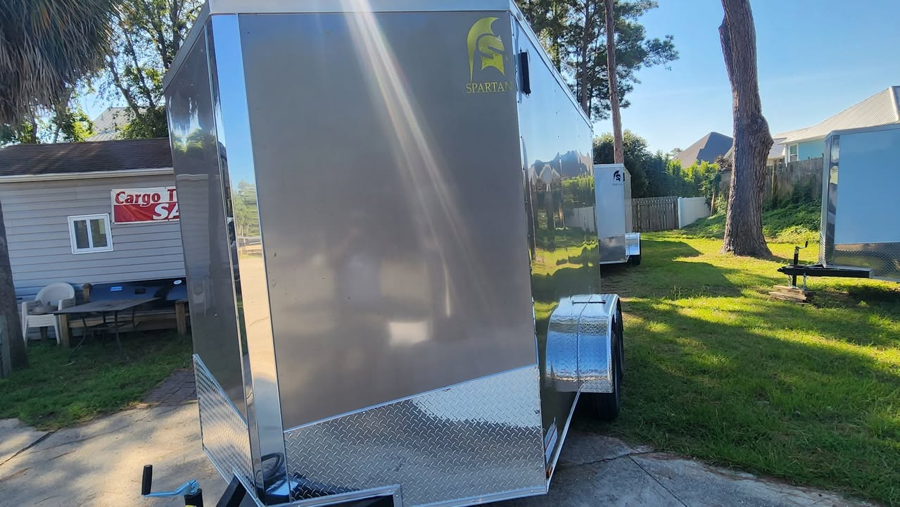 7x12 ta Enclosed Cargo Trailer - Enclosed For Sale