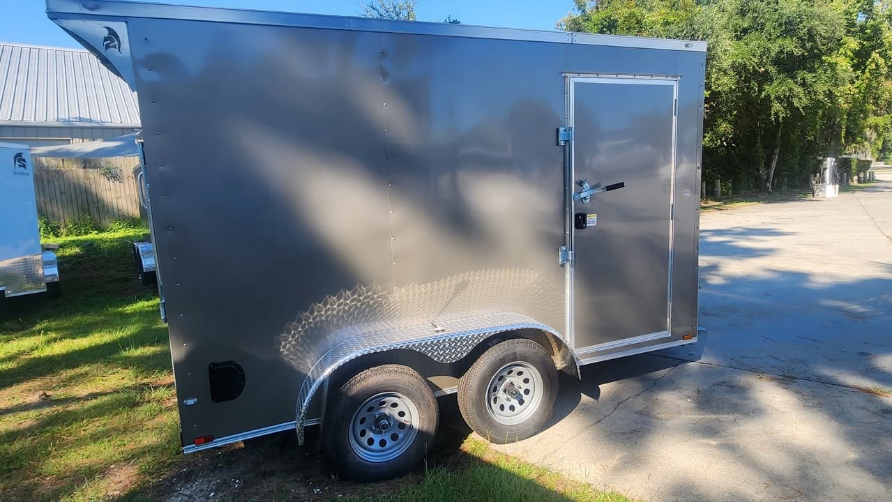 7x12 ta Enclosed Cargo Trailer - Thumbnail 4