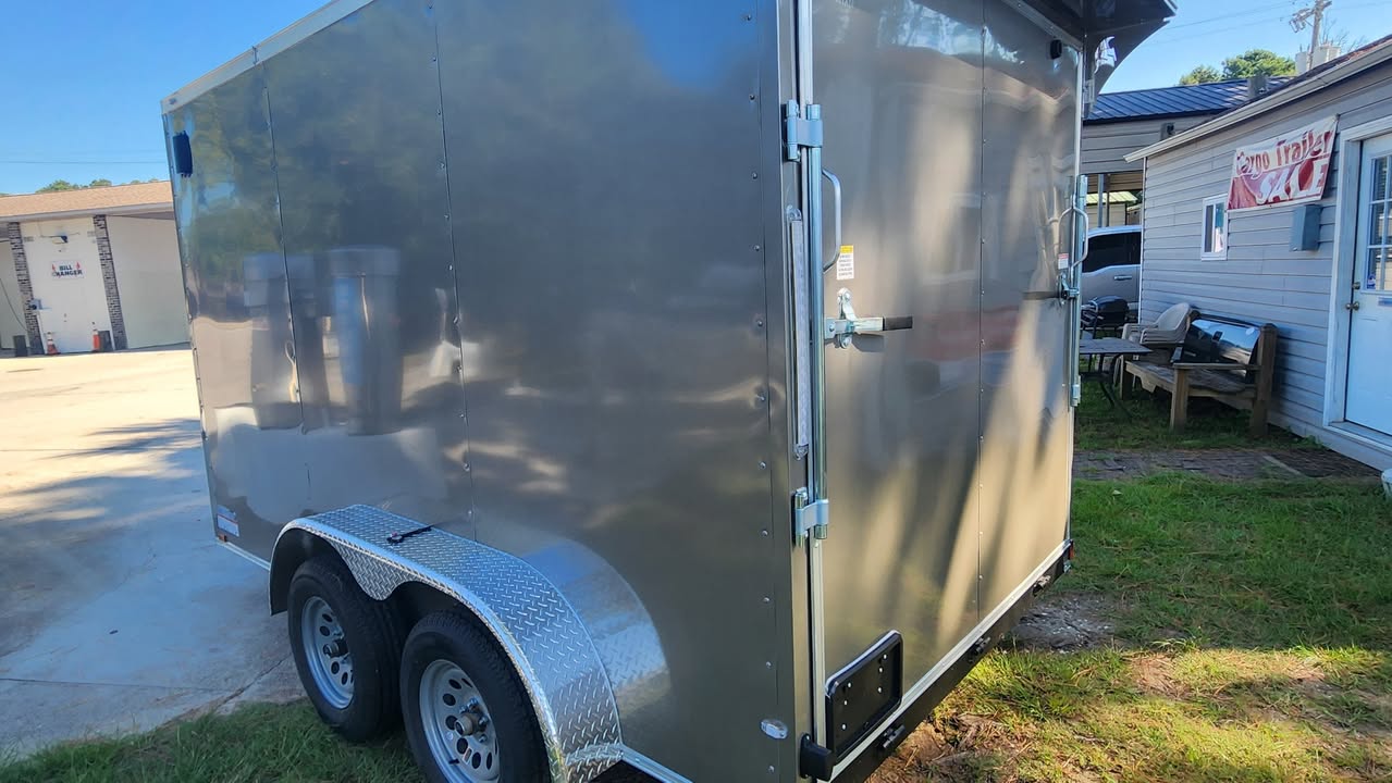 7x12 ta Enclosed Cargo Trailer - Thumbnail 8