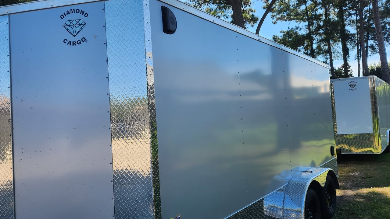 Cargo/Enclosed Trailer 7x16 ta hd - Thumbnail 2