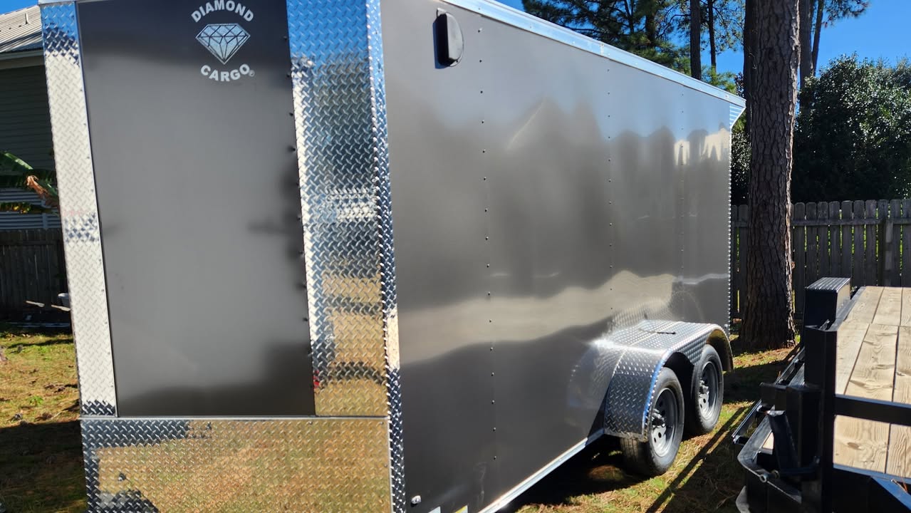 7x14 Ta Cargo/Enclosed Trailer - Thumbnail 2