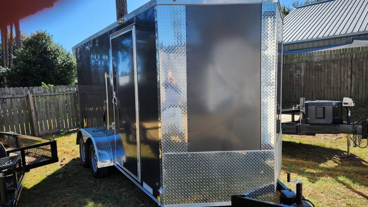 7x14 Ta Cargo/Enclosed Trailer - Thumbnail 4