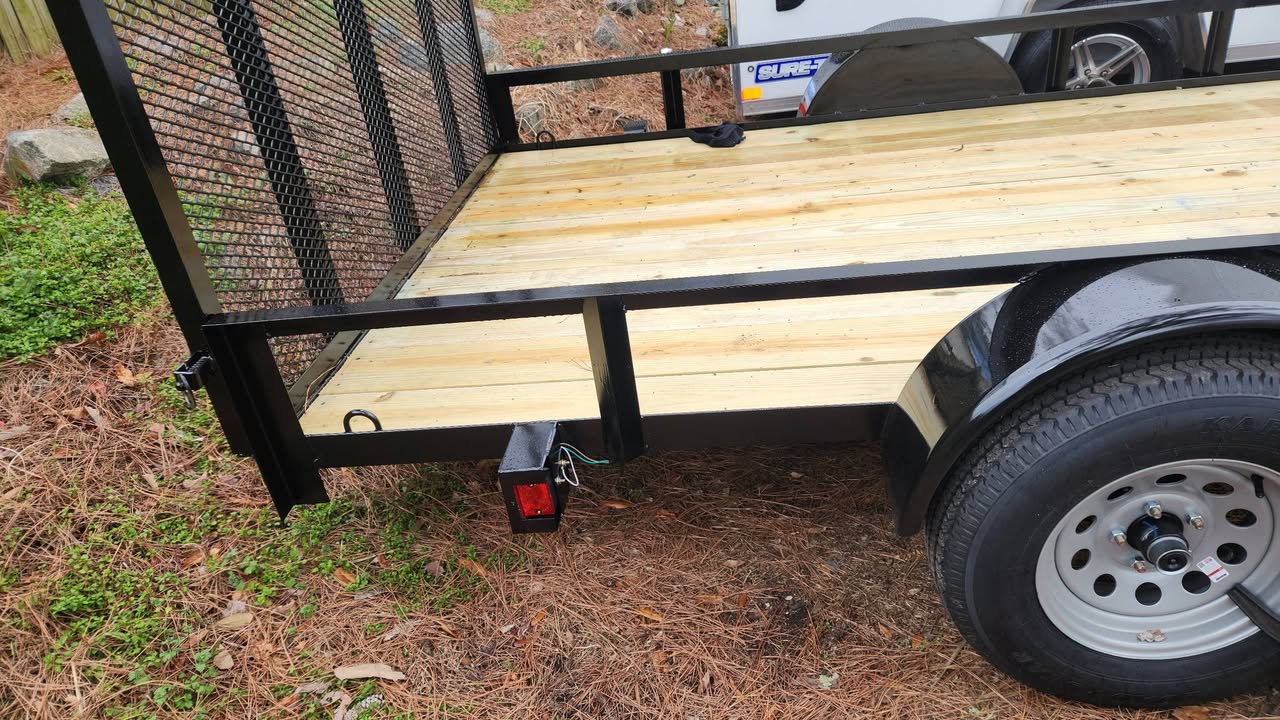 Landscape/Utility Trailer 76x12 - Thumbnail 4