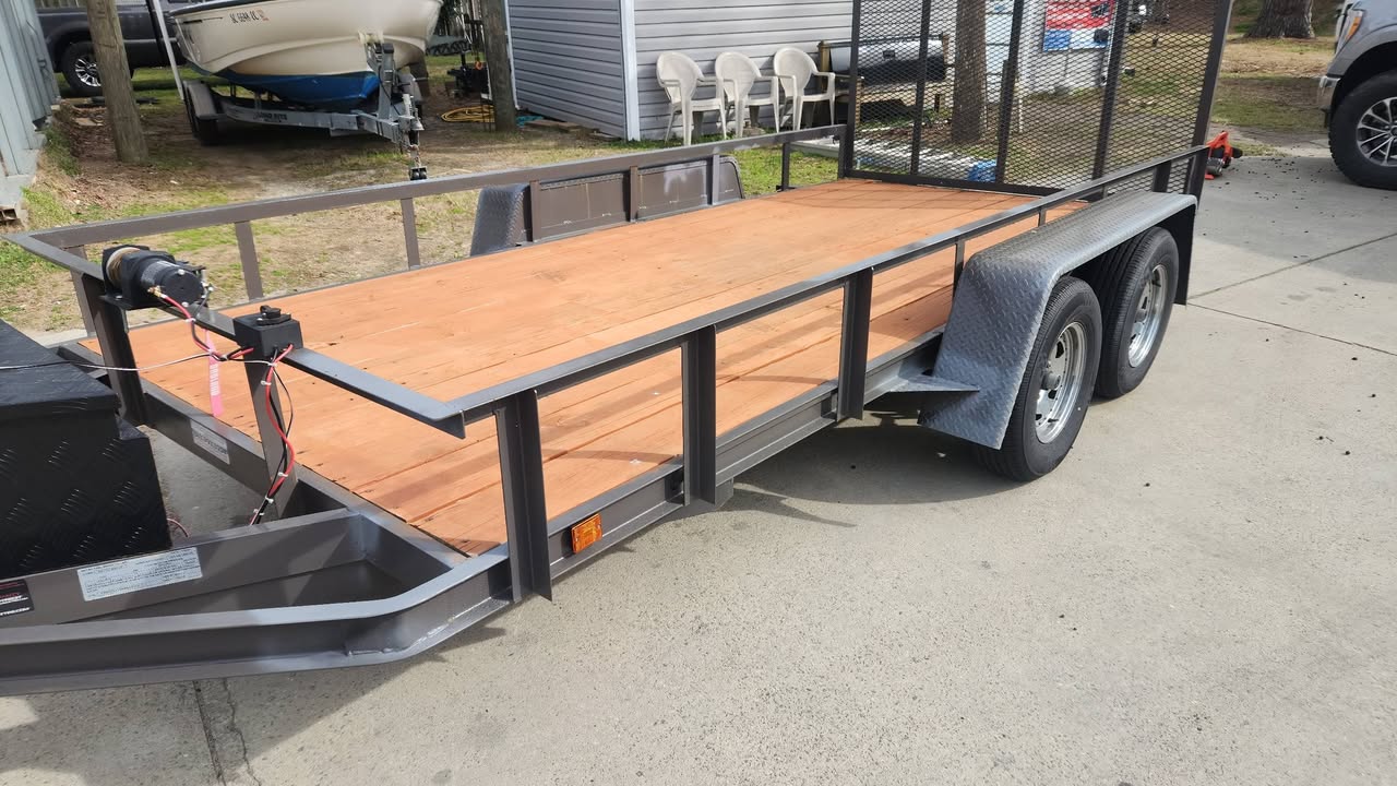 6x14 Tandem Axle Landscape trailer - Thumbnail 2