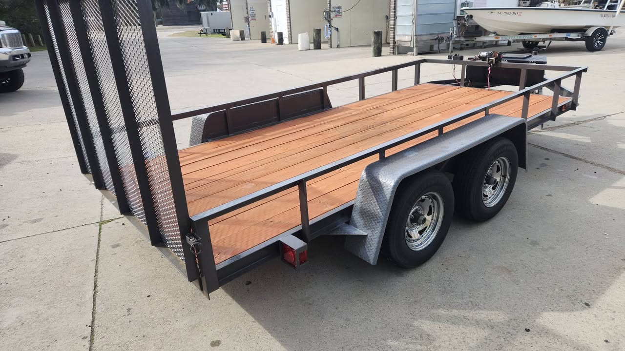 6x14 Tandem Axle Landscape trailer - Thumbnail 8