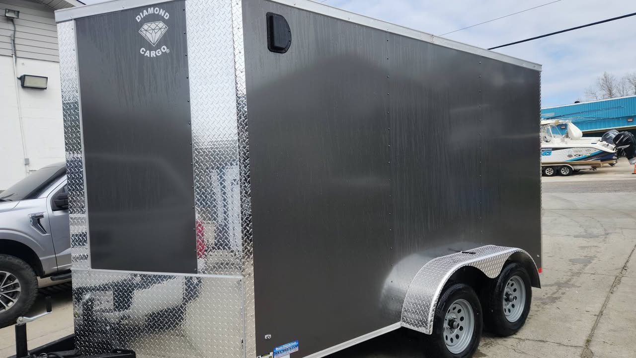 7x12 ta Cargo/Enclosed Trailer - Main View