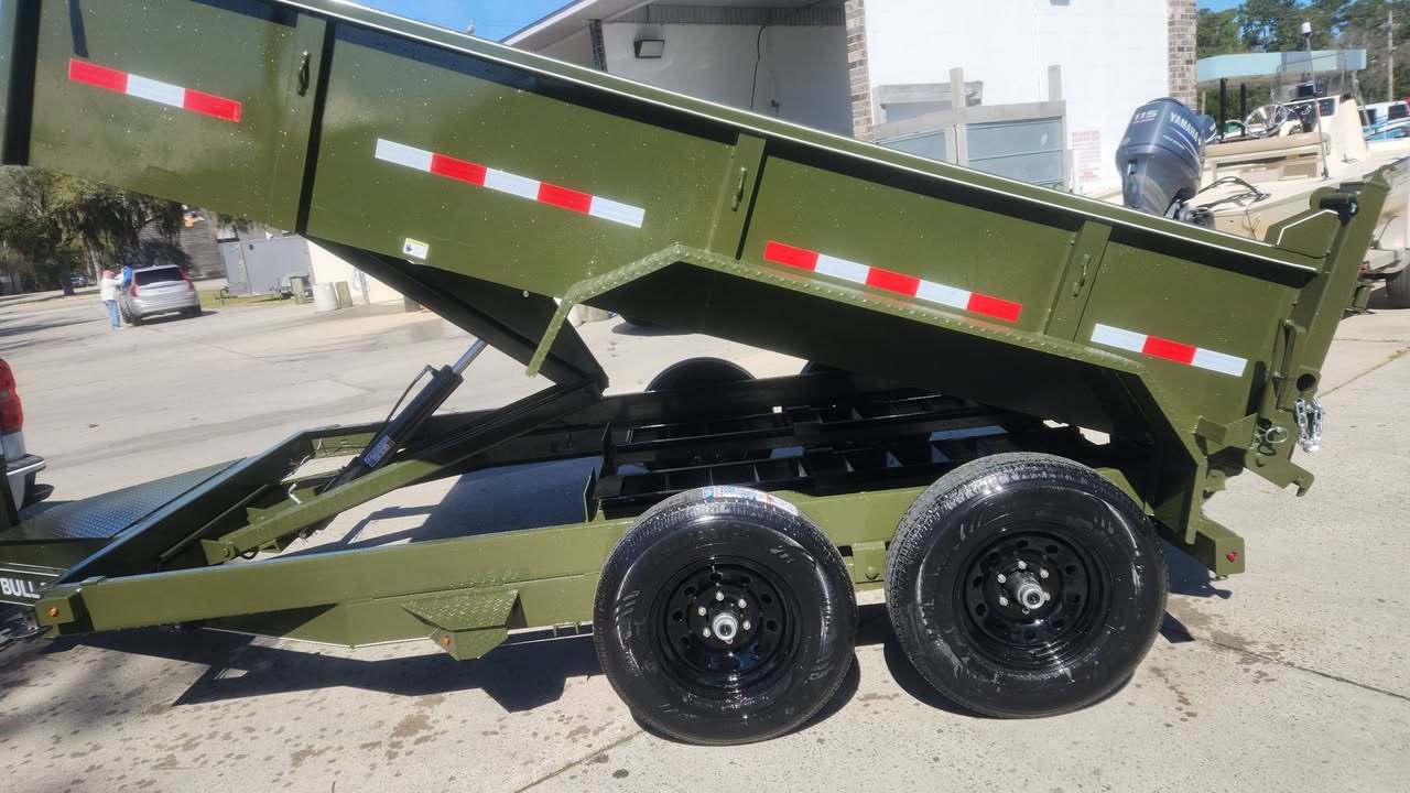 7x12 ta Dump Trailer - Main View
