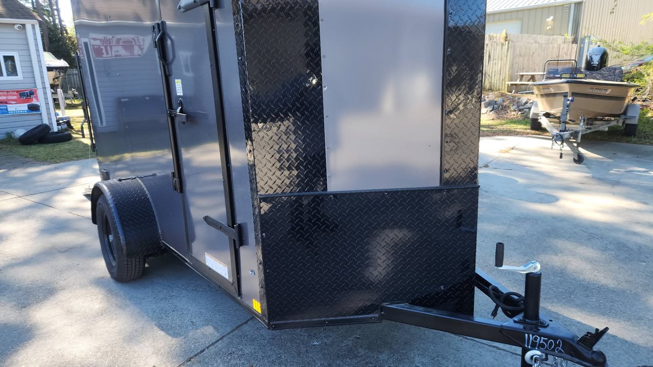 5x10 Cargo/Enclosed Trailer - Thumbnail 3