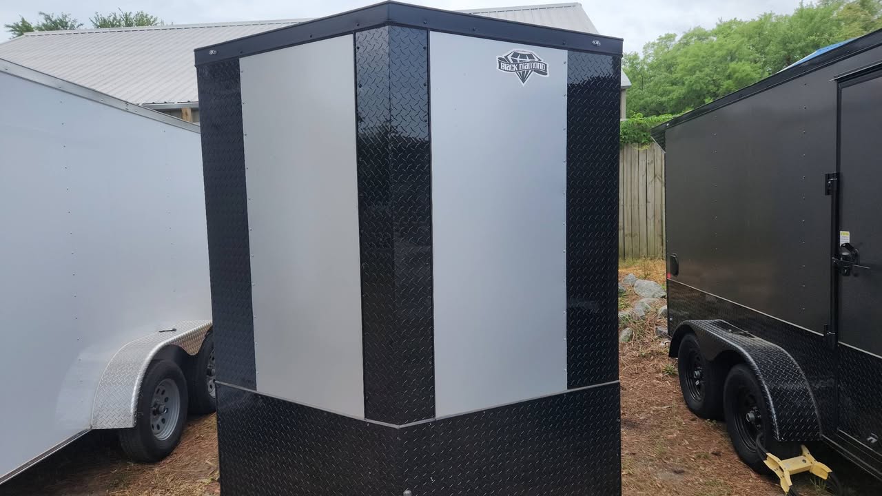 6x12 Cargo/Enclosed Trailer - Single Axle - Main View