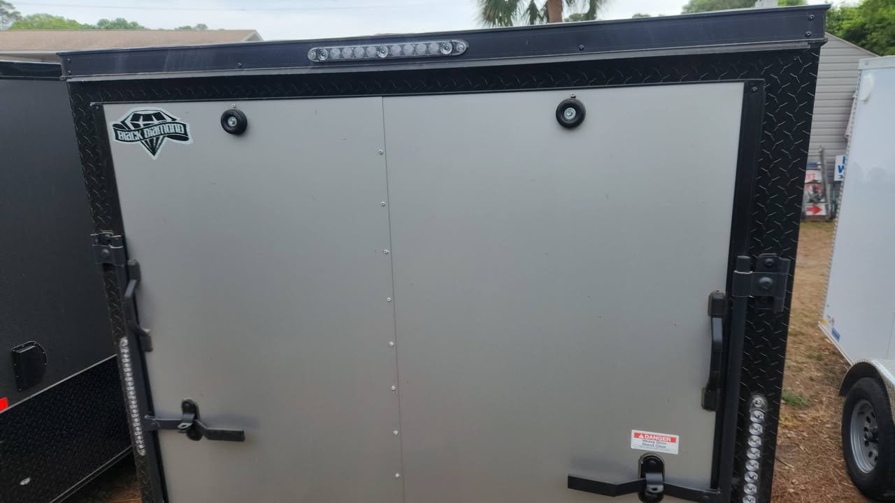 6x12 Cargo/Enclosed Trailer - Single Axle - Thumbnail 8