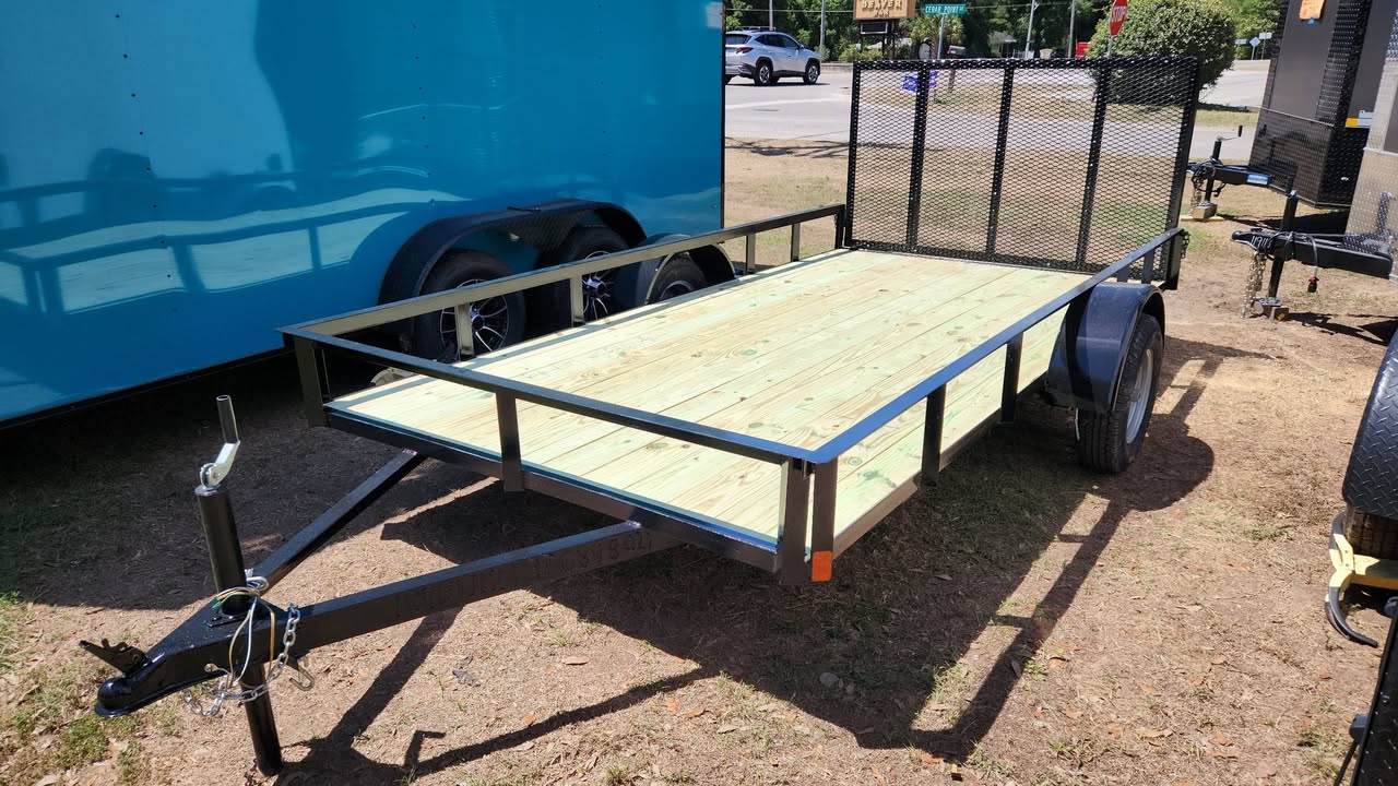 6x12 Single Axle Landscape Trailer - Thumbnail 3