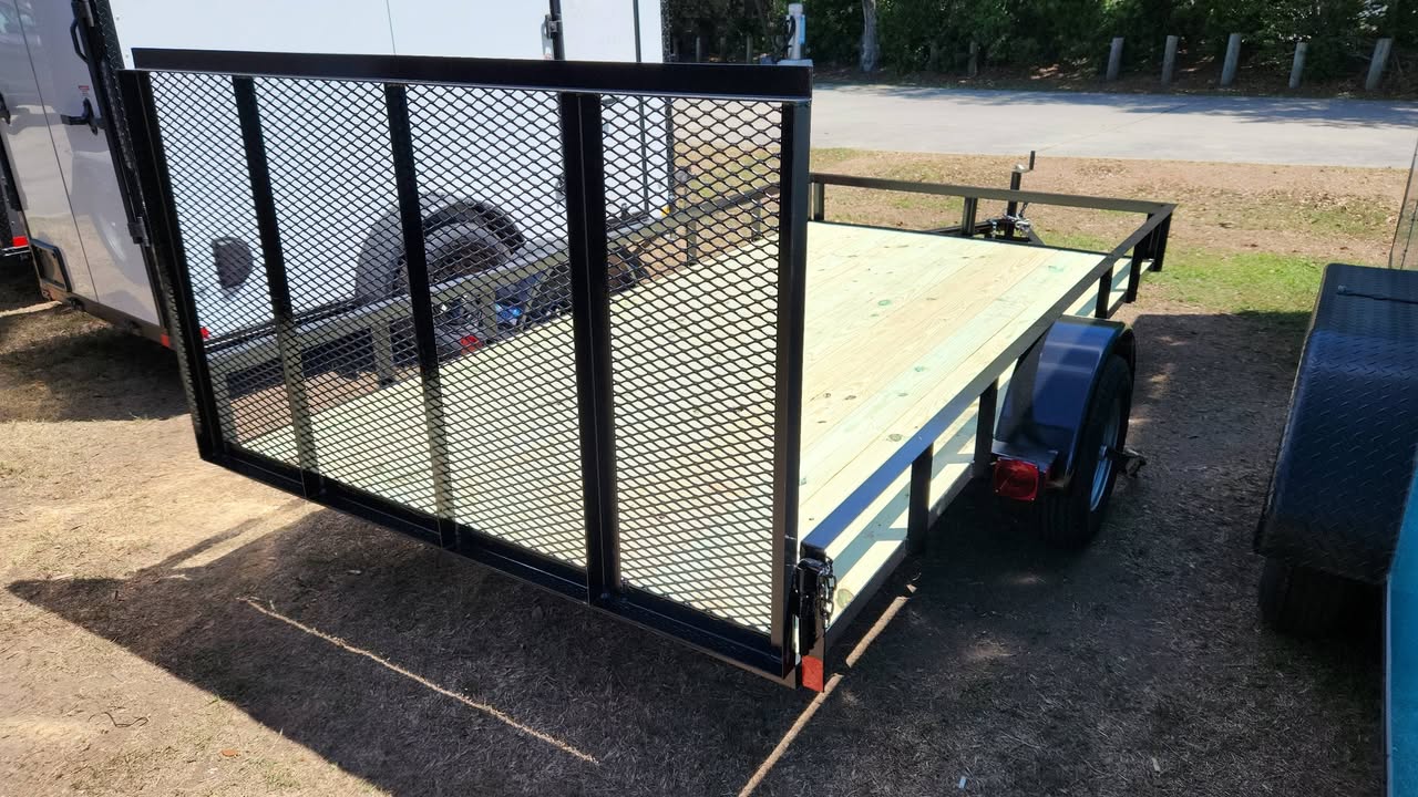 6x12 Single Axle Landscape Trailer - Thumbnail 4