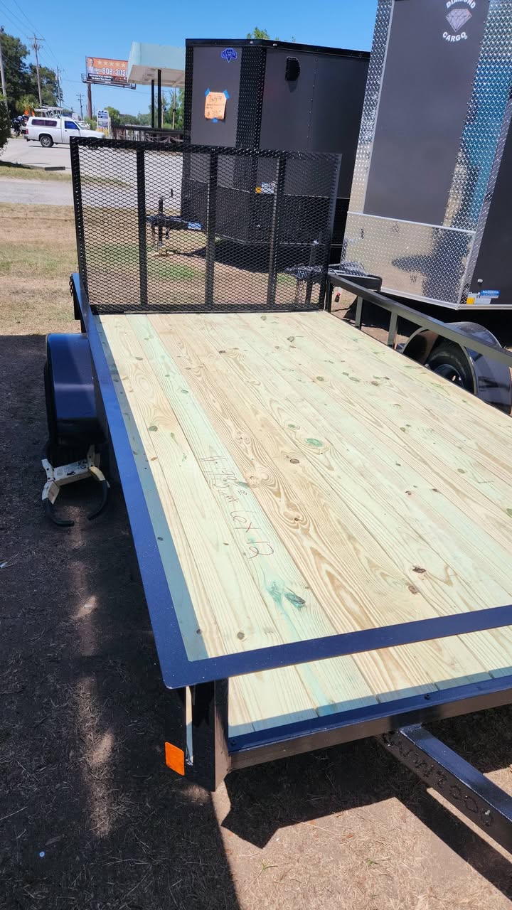 6x12 Single Axle Landscape Trailer - Thumbnail 7