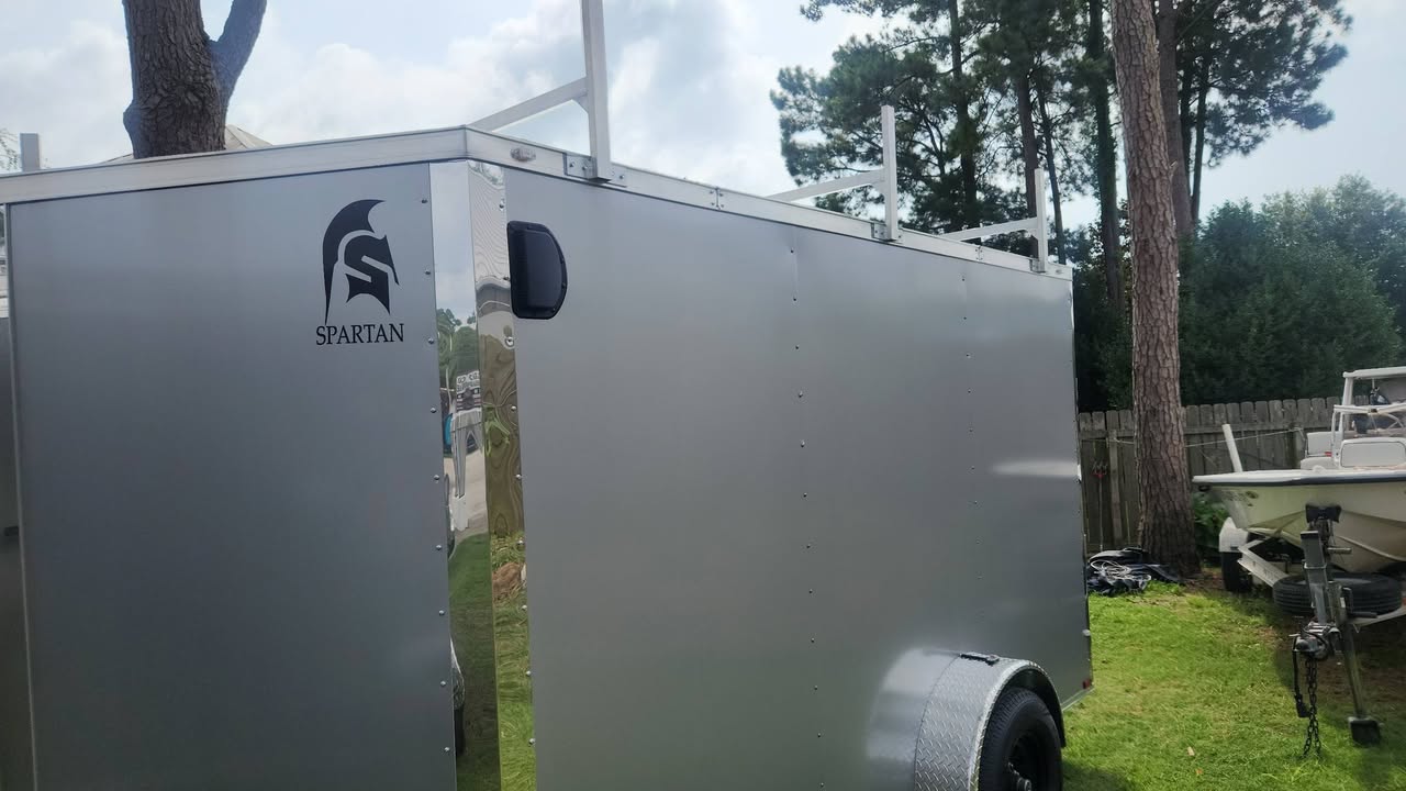 7x12 Single Axle Cargo/Enclosed Trailer - Thumbnail 3