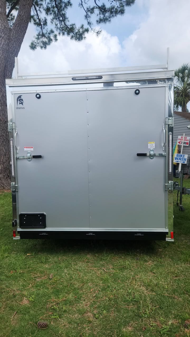 7x12 Single Axle Cargo/Enclosed Trailer - Thumbnail 4