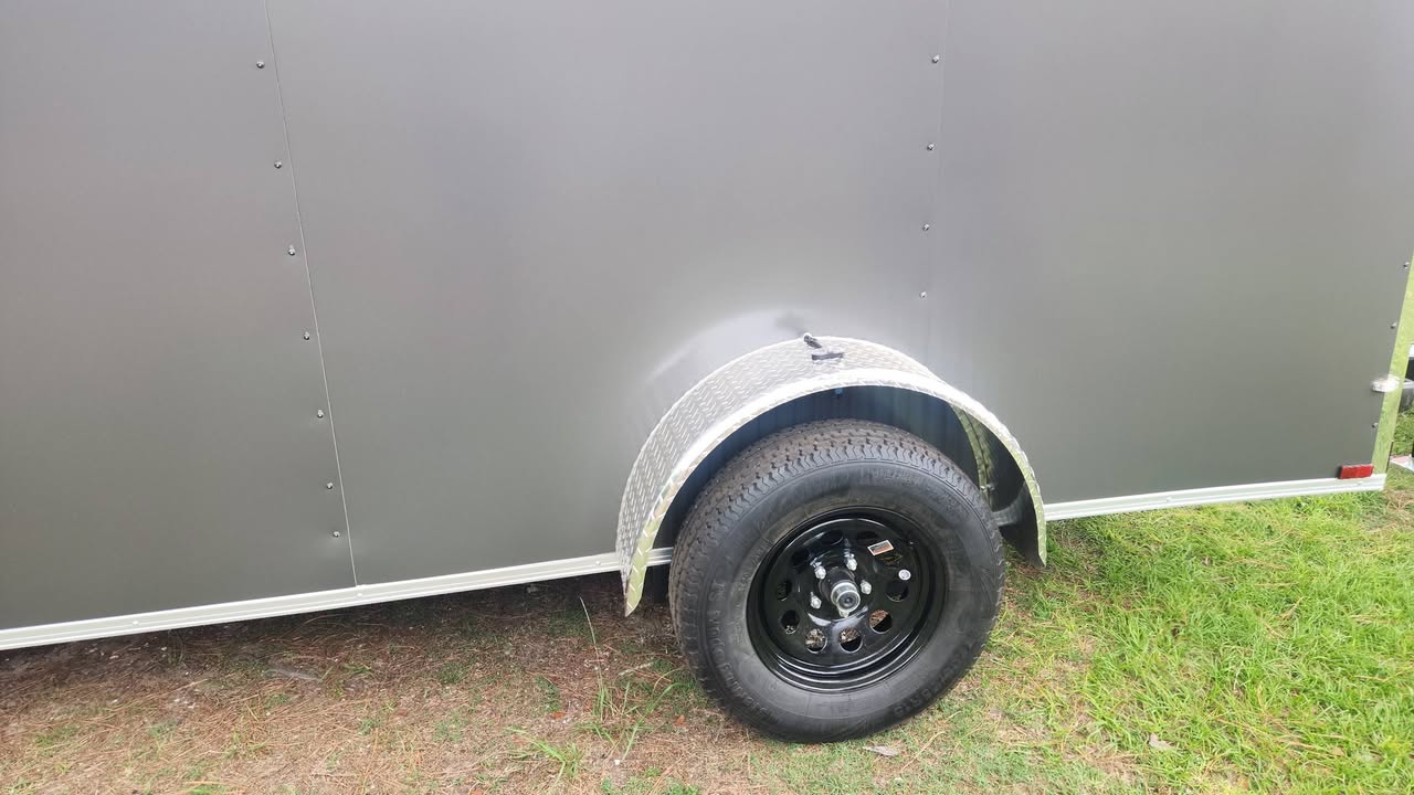 6x12 Cargo/Enclosed Trailer - Thumbnail 4