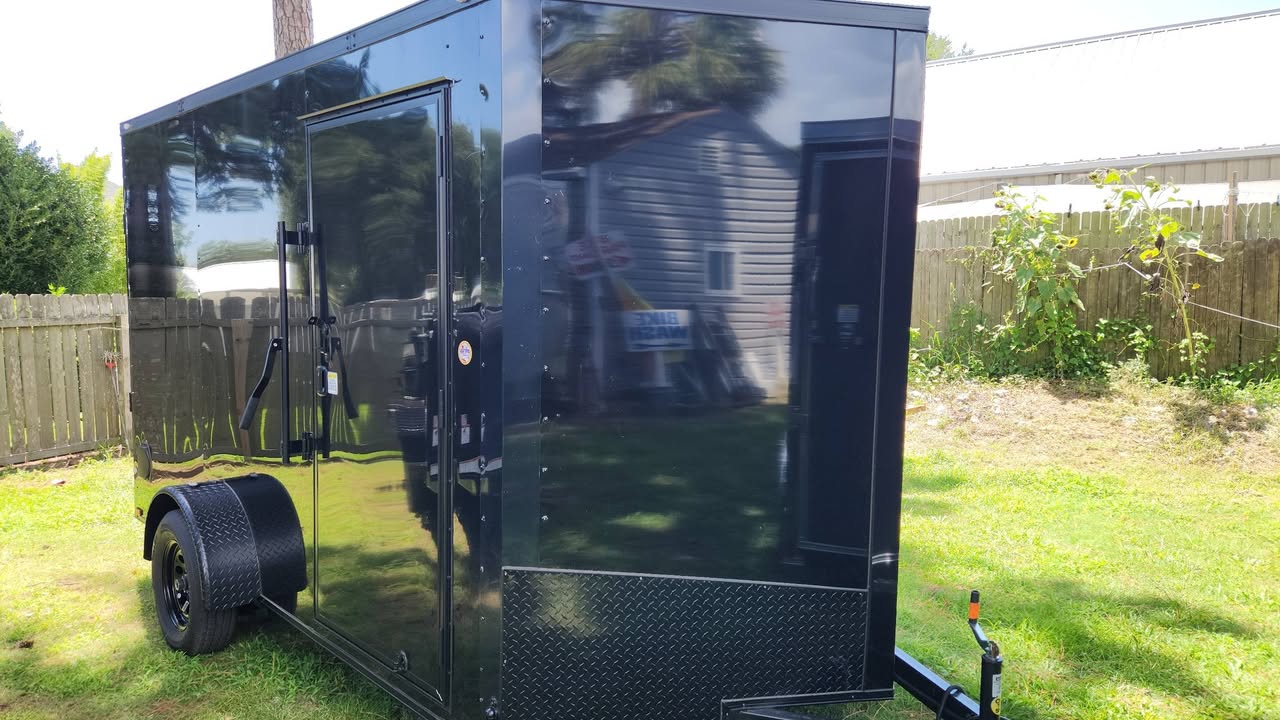 7x12 Cargo/Enclosed Trailer - Thumbnail 2