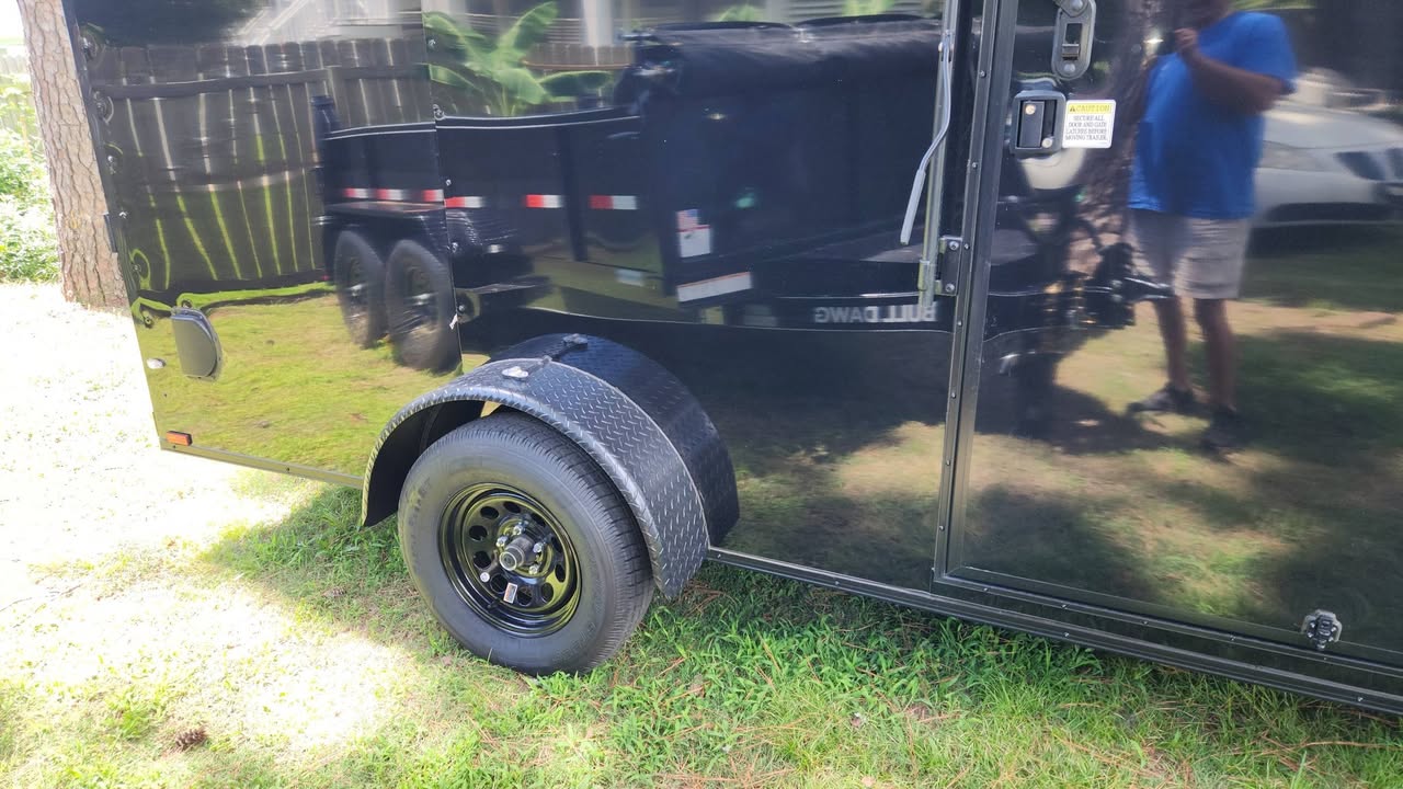 7x12 Cargo/Enclosed Trailer - Thumbnail 4